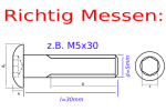 Edelstahlschrauben | Schwarz | M6 | ~ISO 7380 | Linsenkopf M6x40
