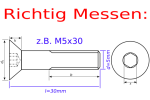 Titanschrauben | Silber | M2 | DIN 963 | Gr.2 | Senkkopf | Schlitz M2x8