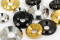 Edelstahl | Rosetten für Senkkopfschrauben M6 (19mm) Gold