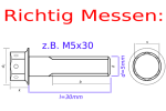 Titanschrauben | Blau | M5 | ~DIN 6921  | Gr.5 |...