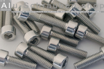 Aluminium Bolts | Silver | M10 | DIN 912 | Cap Head M10x40 (CNC)