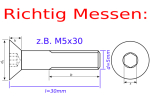 Alu Schrauben | Rot | M8 | DIN 7991 | Senkkopf (CNC)